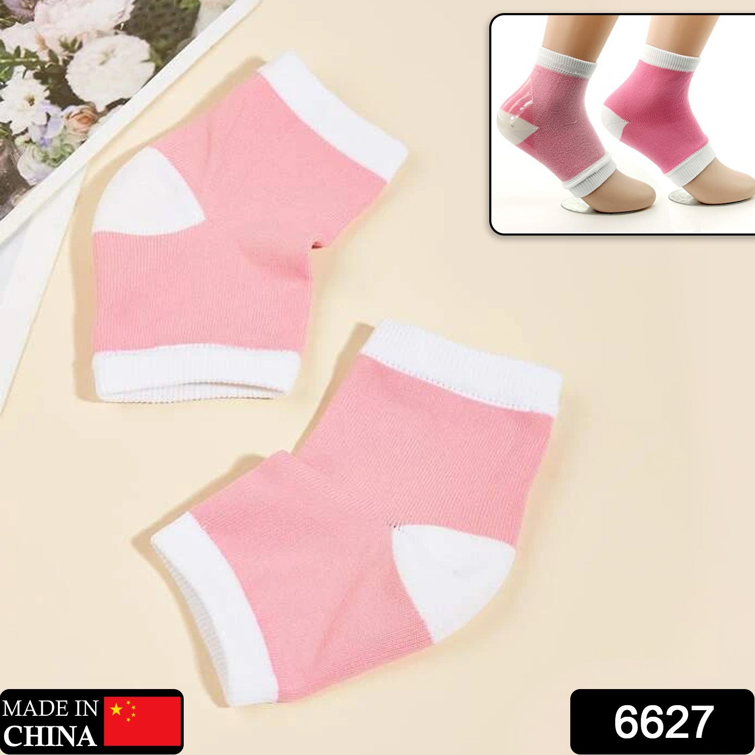 6627 Open Toe Socks for Dry Hard Cracked Skin Moisturizing While You Sleep. DeoDap 6627 Open Toe Socks for Dry Hard Cracked Skin Moisturizing While You Sleep. DeoDap